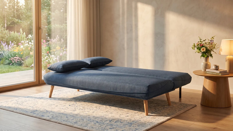 Alva Blue Sofa Bed