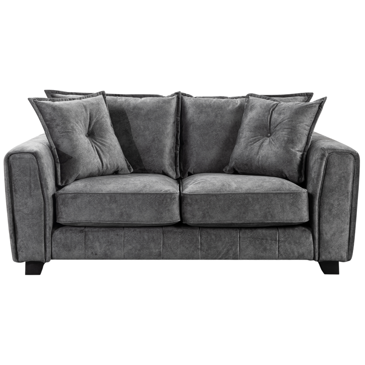 Somerford 2-seater sofa with plush cushions and modern design, front-facing on a clean white