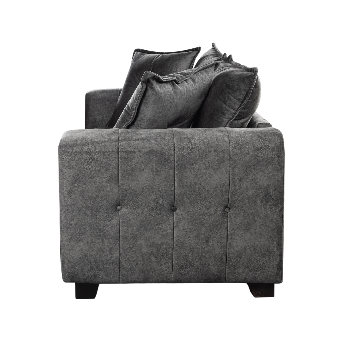 Somerford 3-seater sofa, side view on a clean white background