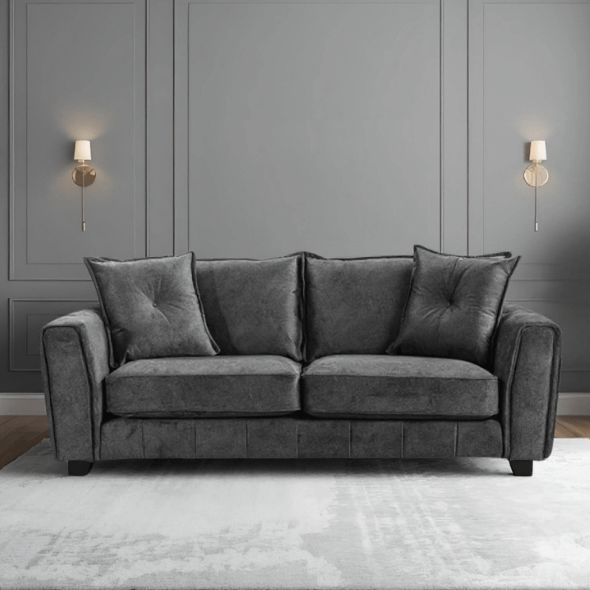Somerford 3-seater sofa with plush cushions and modern design