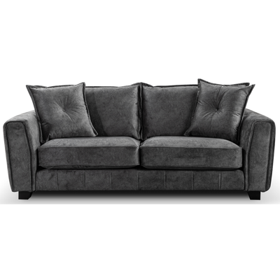 Somerford Grey Fabric 3 seater Sofa