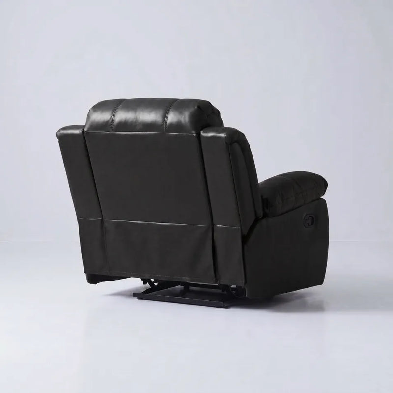 black-recliner-sofa