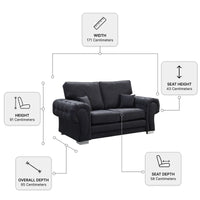 verona-high-back-black-fabric-2-2-seater-sofa-set-2-seater-measurement-diagram