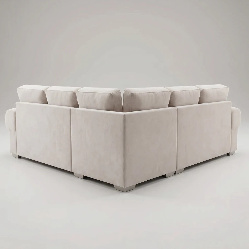 Verona Fabric High Back Cream