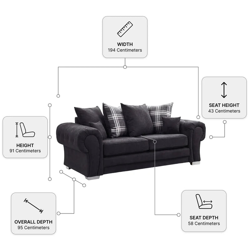 verona-scatter-black-fabric-3-3-seater-sofa-set-3-seater-measurement-diagram