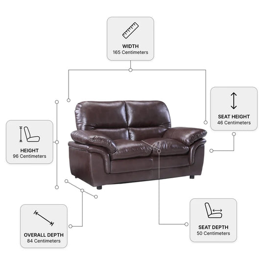 Verona-Leather-Brown-Measurement
