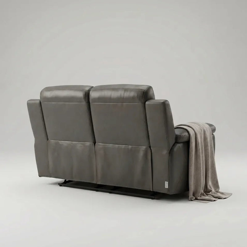 Annecy Leather Grey Electric Recliner 2+1 Seater Sofa Set