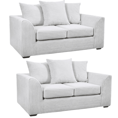 Byron Shark Fabric 2+2 Seater Sofa Set