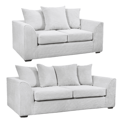 Byron Shark Fabric 3+2 Seater Sofa Set