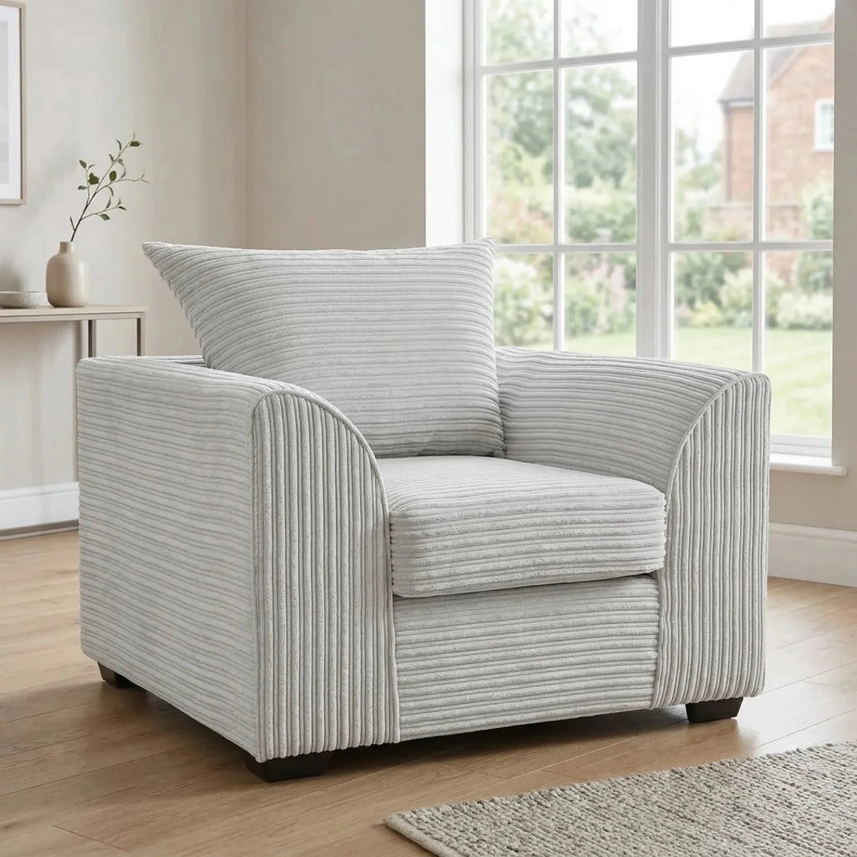 Byron Shark Fabric Armchair!!! - Furniture Instore