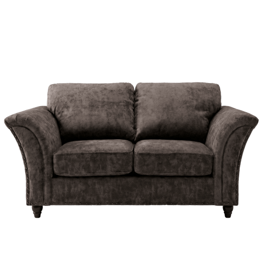 Canterbury Truffle Fabric 2 Seater Sofa

