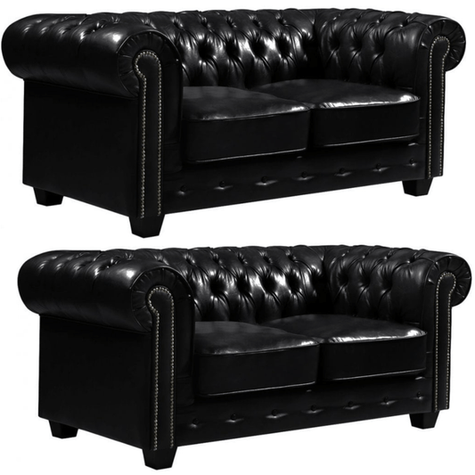 black-antique-leather-chesterfield-2-2-seater-sofa-set