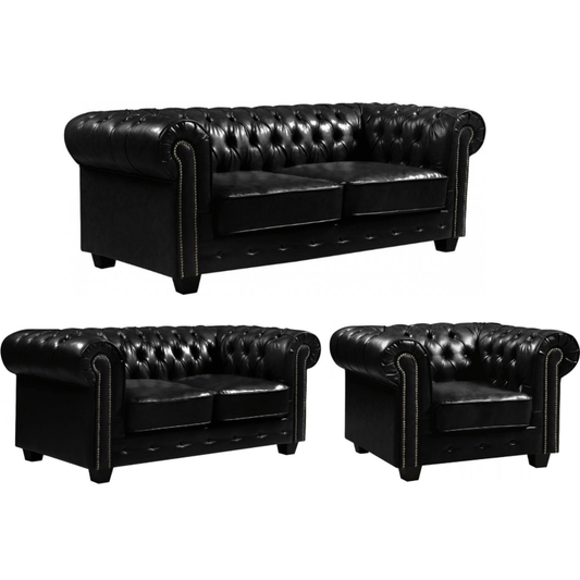 black-antique-leather-chesterfield-3-2-1-seater-sofa-set
