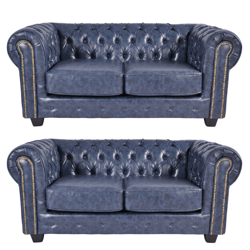 chesterfield-blue-antique-leather-2-2-seater-sofa-set