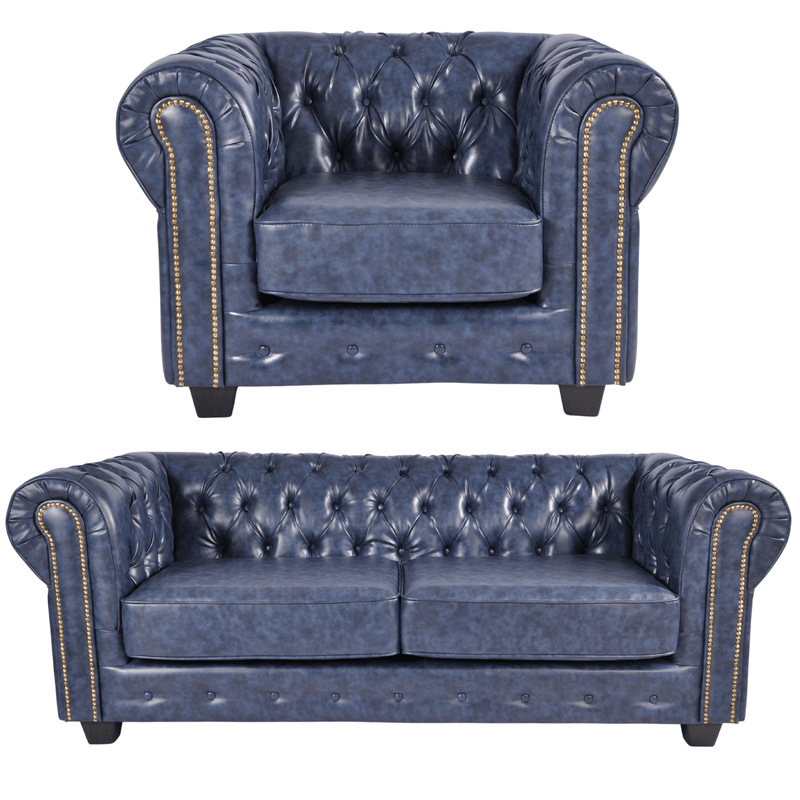 chesterfield-blue-antique-leather-3-1-seater-sofa-set