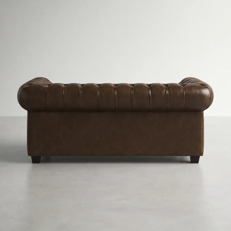 antique-brown-leather-chesterfield-sofa-with-deep-buttoning