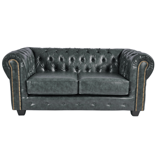 green-antique-leather-chesterfield-2-seater-sofa