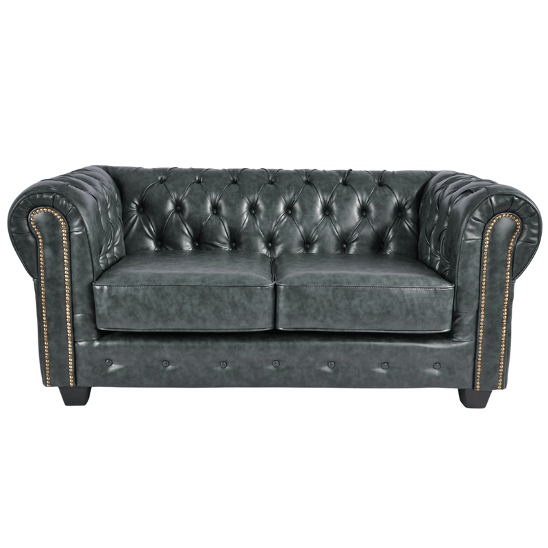 green-antique-leather-chesterfield-2-seater-sofa
