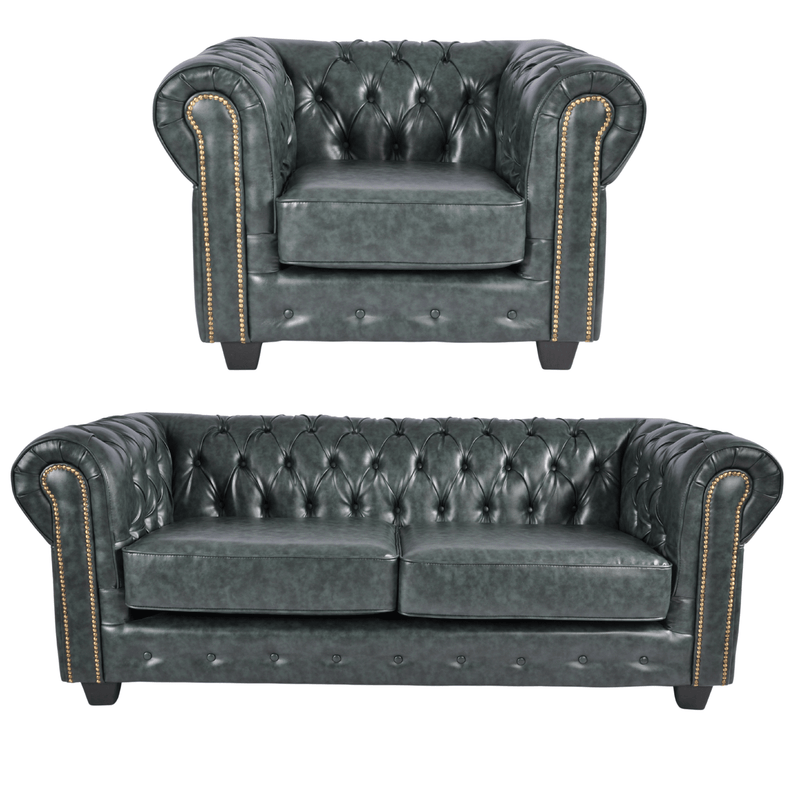 green-antique-leather-chesterfield-3-1-seater-sofa-set