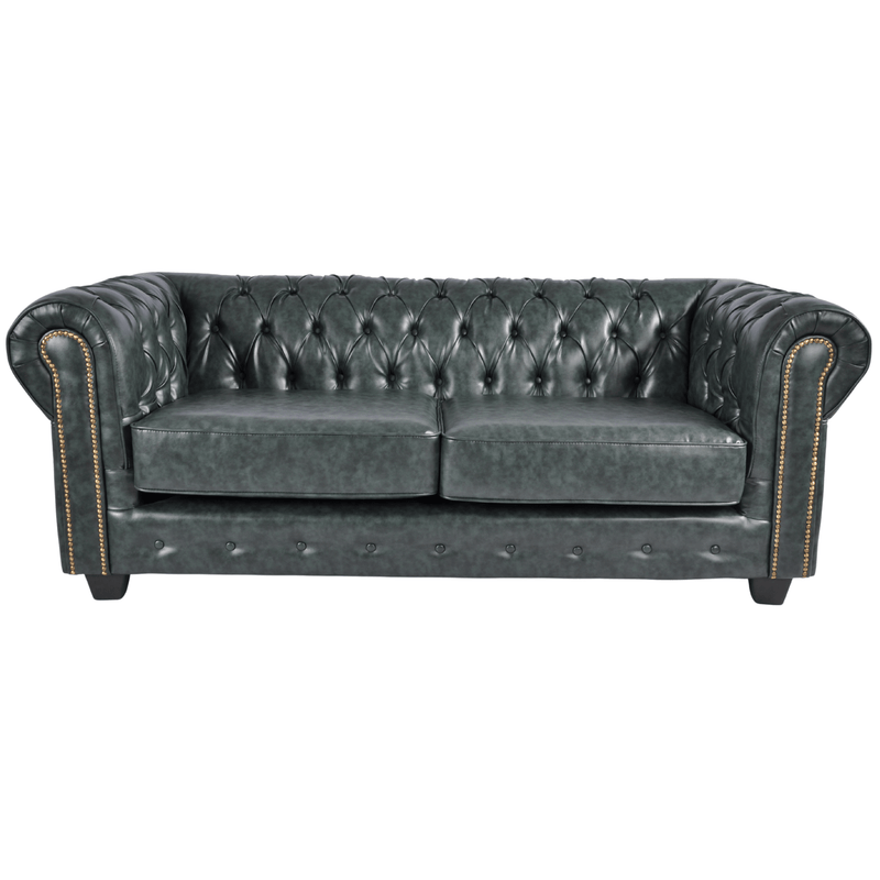 green-antique-leather-chesterfield-3-seater-sofa