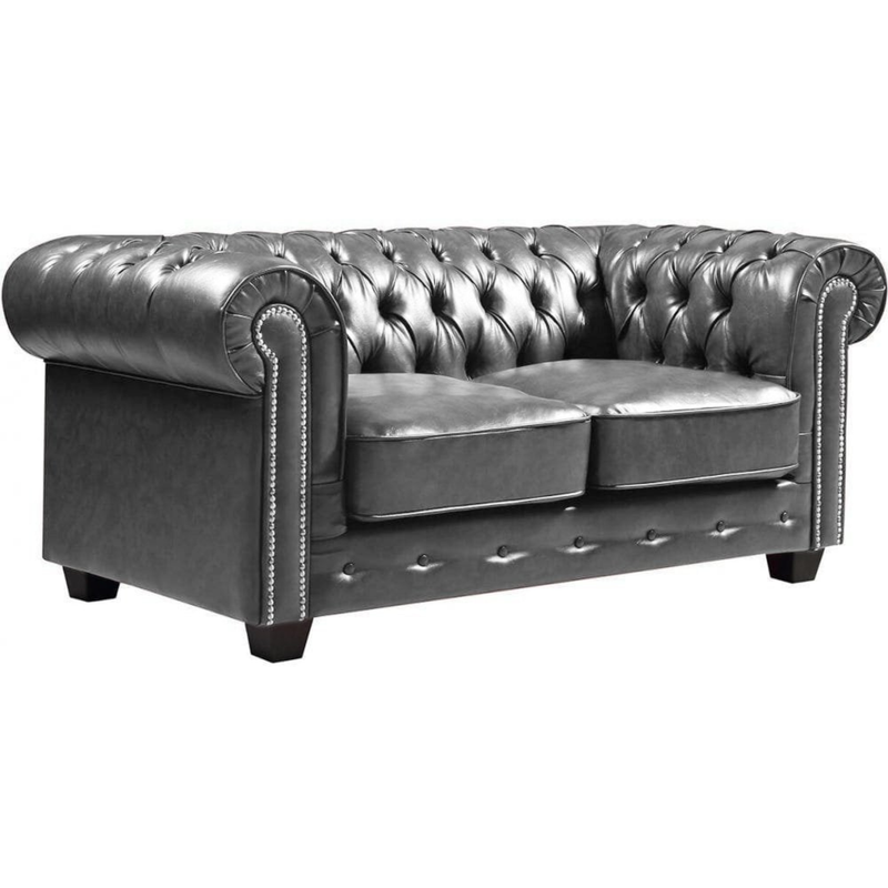 luxury-grey-antique-chesterfield-leather-sofa-2-seater