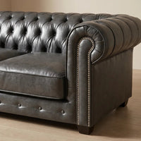 grey-leather-chesterfield-sofa-for-elegant-living-room