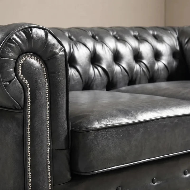 chesterfield-grey-leather-antique-3-2-seater-sofa-set-3-seater-sofa-view-1