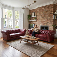 chesterfield-red-leather-antique-3-3-seater-sofa-set