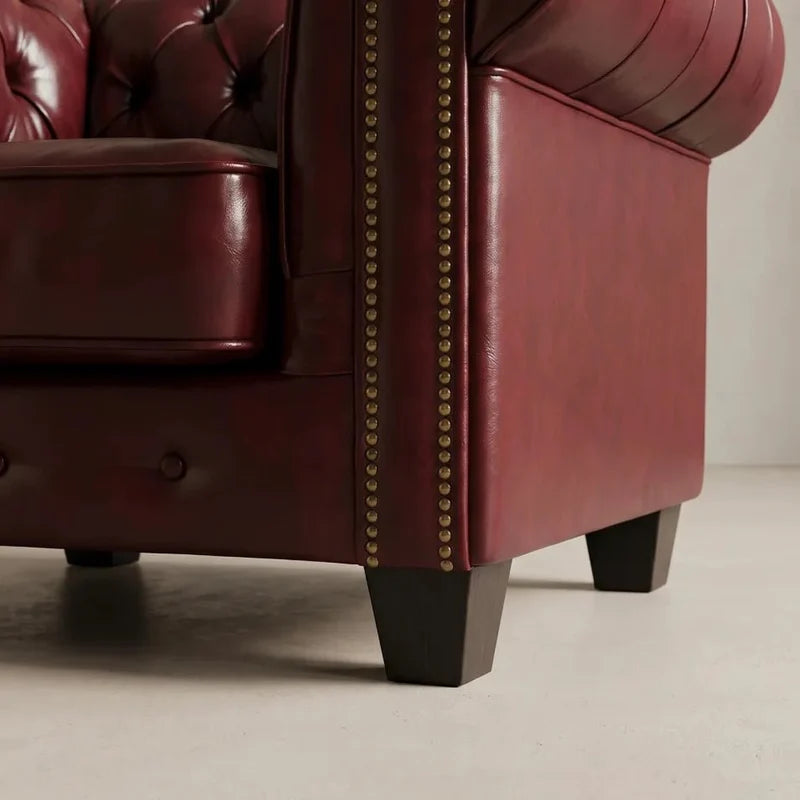chesterfield-red-leather-antique-2-1-1-seater-sofa-set-armchair-view-1