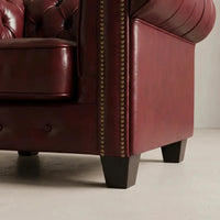 chesterfield-red-leather-antique-3-1-1-seater-sofa-set-armchair-view-1