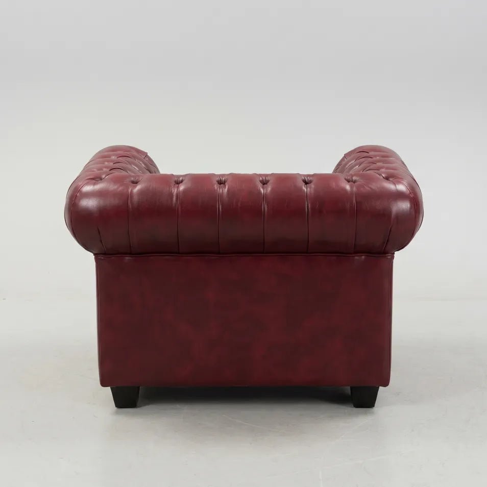 chesterfield-antique-red-leather-armchair