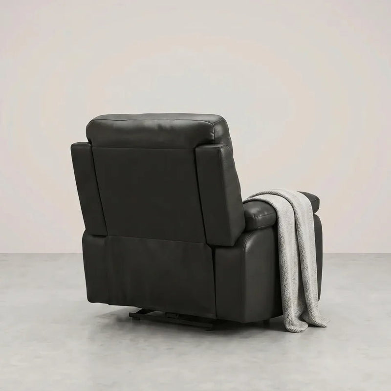 dandrea-black-leather-electric-power-recliner-armchair