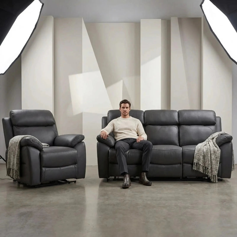 dandrea-genuine-leather-grey-recliner-sofa-set