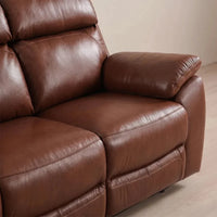 Dandrea Tan Leather 3+1 Seater