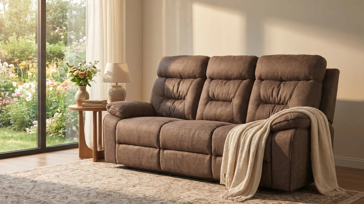 foster-brown-fabric-reclining-3-seater-sofa