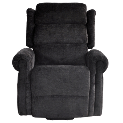 Kingsbury Black Fabric Rise & Recline Mobility Chair