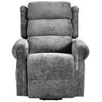 Kingsbury Grey Fabric Rise & Recline Mobility Chair