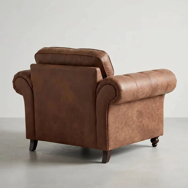 oakland-tan-suede-3-1-seater-sofa-set-armchair-view-2