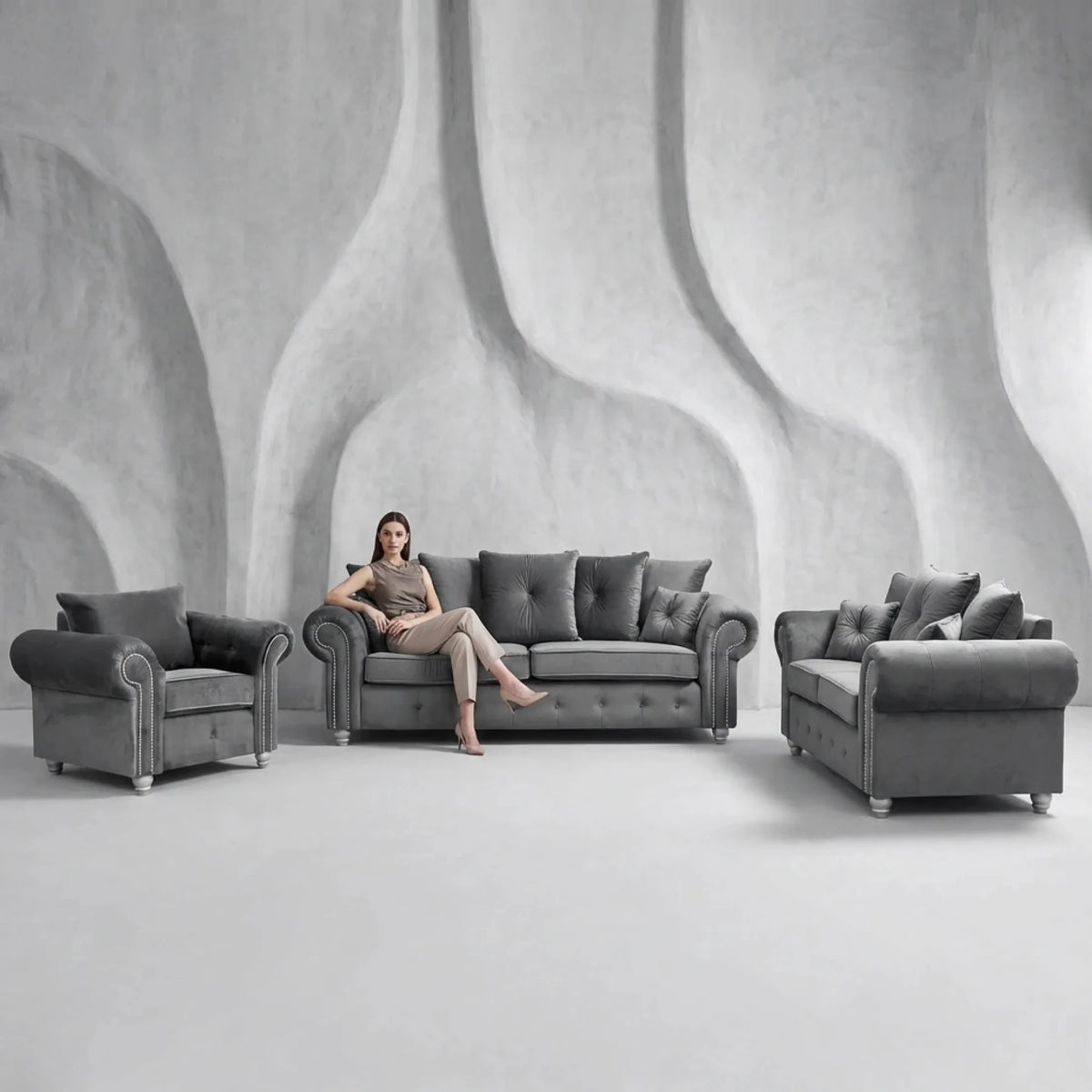 grey-velvet-3-2-1-sofa-set