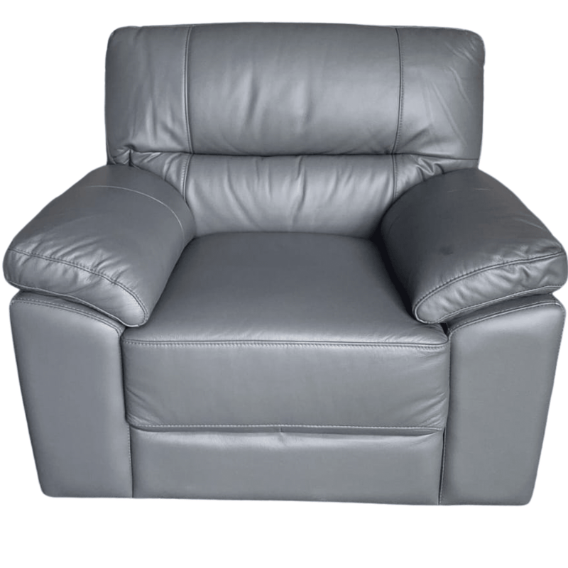 outlet-grey-leather-accent-chair