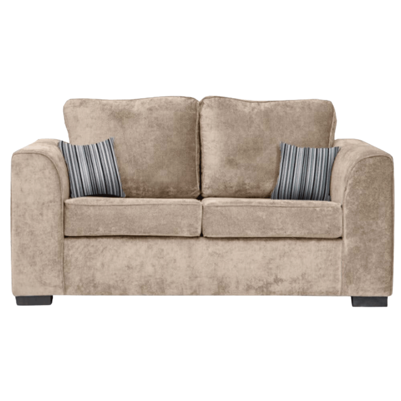 Outlet Nancy Beige Fabric 2 Seater Sofa - Furniture Instore