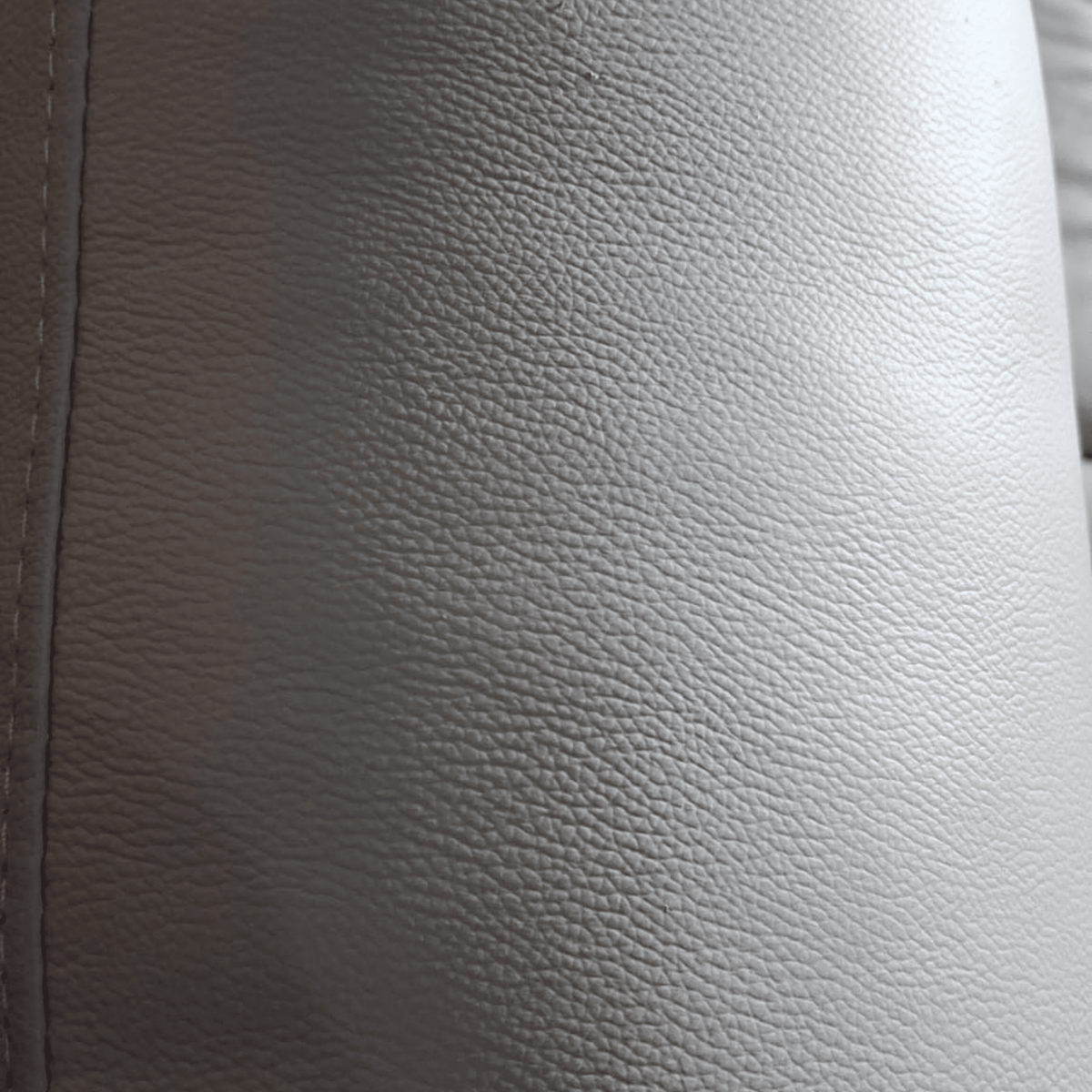 Outlet Renato Genuine Leather Light Grey Electric Power Recliner 2 Seater Sofa - Furniture Instore