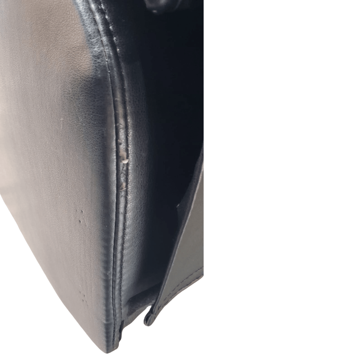 Outlet Valencia Black Leather Manual Recliner 2 Seater Sofa - Furniture Instore