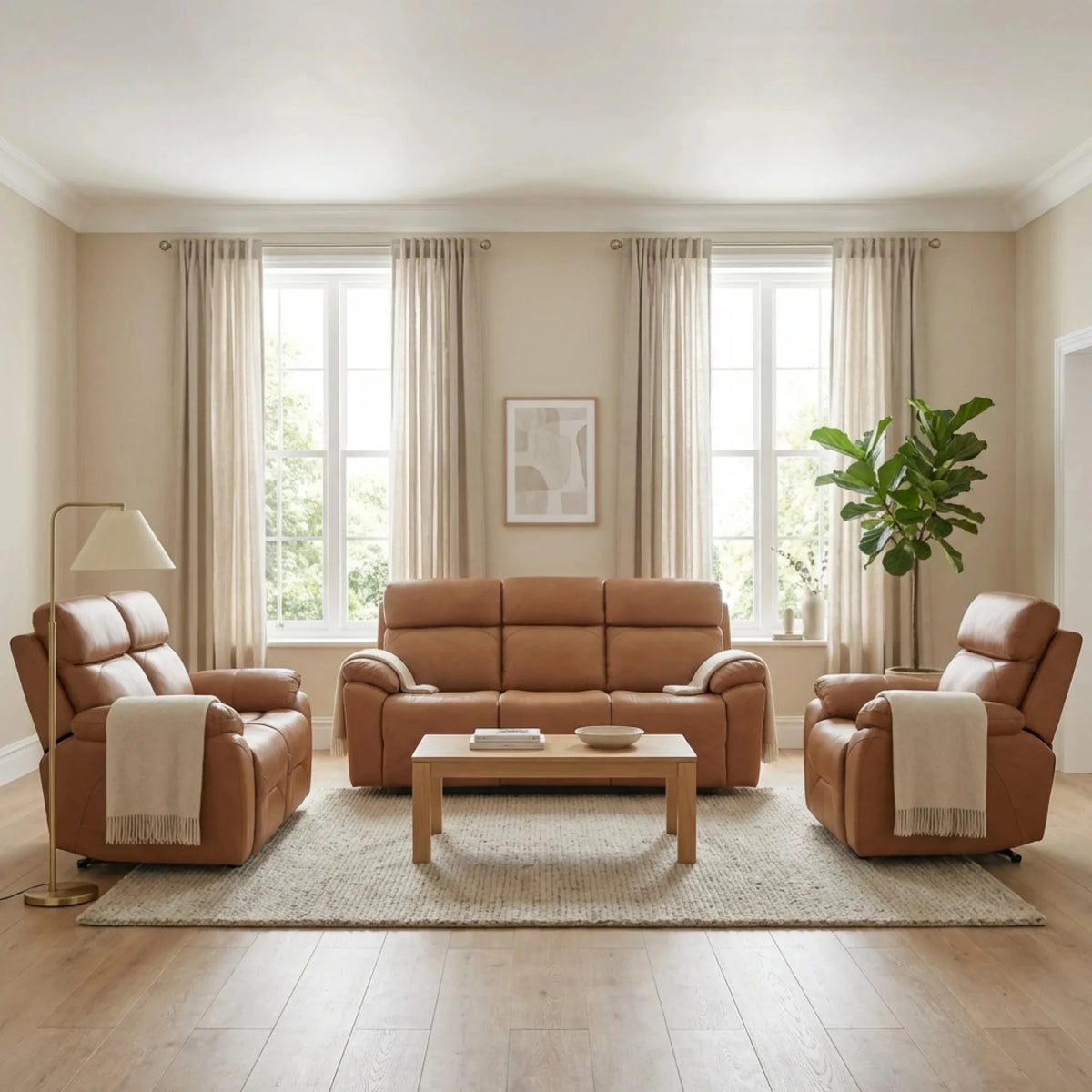 caramel-power-recliner-3-2-1-seater-set