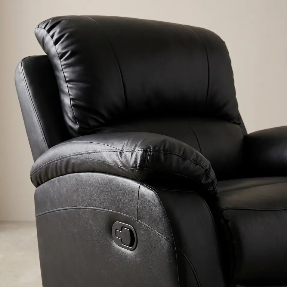 roma-black-manual-reclining-armchair