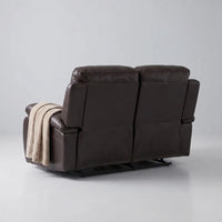 roma-brown-manual-leather-2-seater-sofa