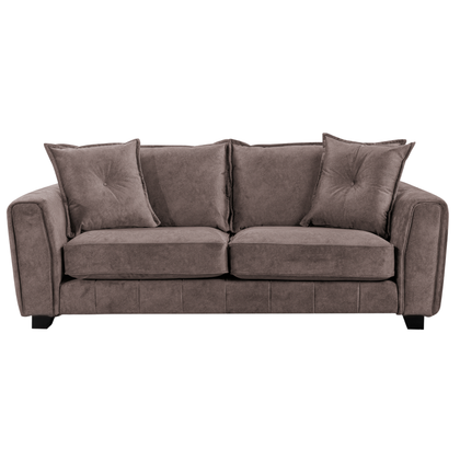 Somerford 3-seater sofa with plush cushions and modern design, front-facing on a clean white