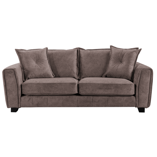 Somerford 3-seater sofa with plush cushions and modern design, front-facing on a clean white