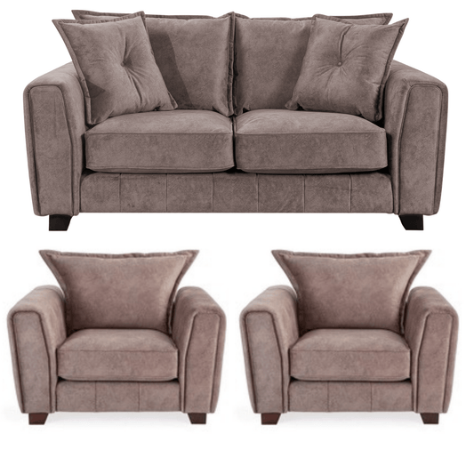 Somerford chocolate 2+1+1 sofa set