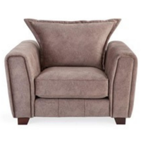 Somerford Fabric Armchair Chocolate